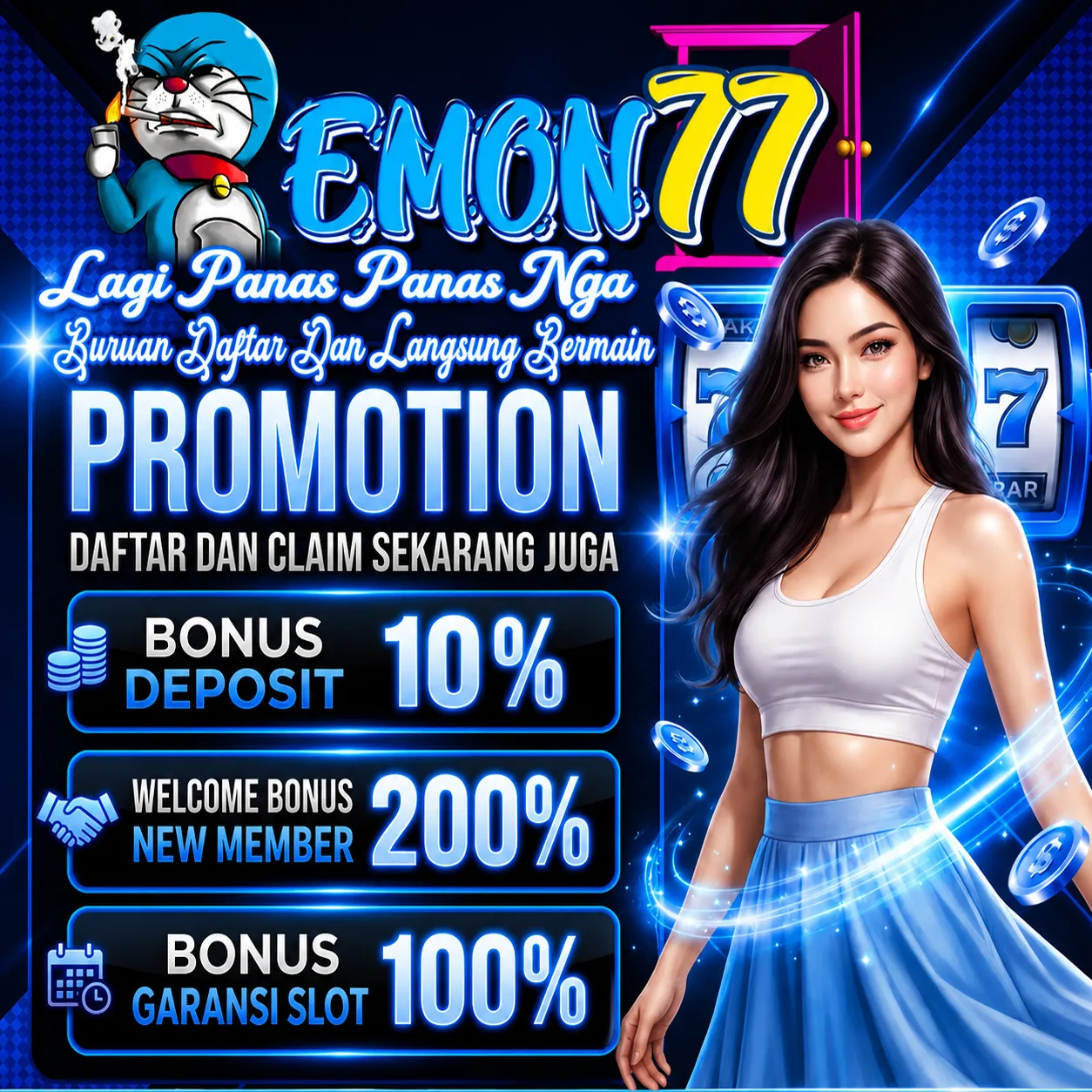 banner Apaaa? EMON77 Memberikan Permainan Super Akses Kilat Cepat Aman Terkendali Dalam Hasilkan Cuan Setiap Hari!
